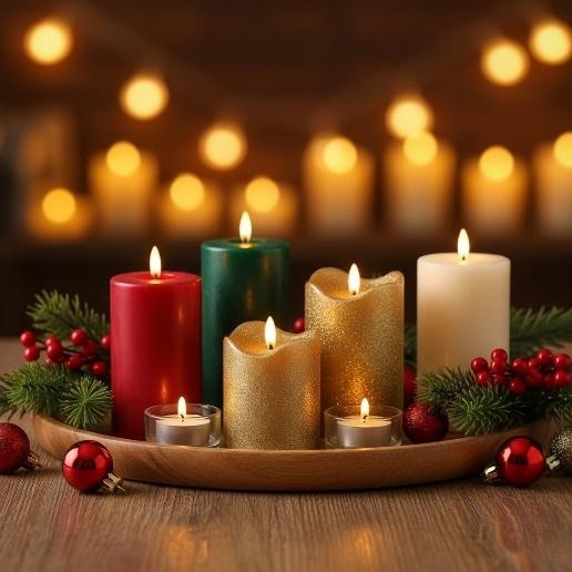 kerstverlichting en decoratie